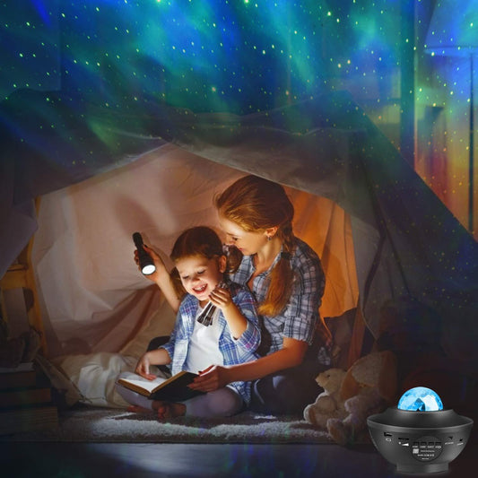 Luz de noche con proyector de cielo estrellado LED Dream