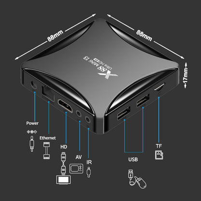 Android Dual-band Wireless Network Set-top Box