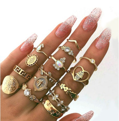 Anillo de diamantes