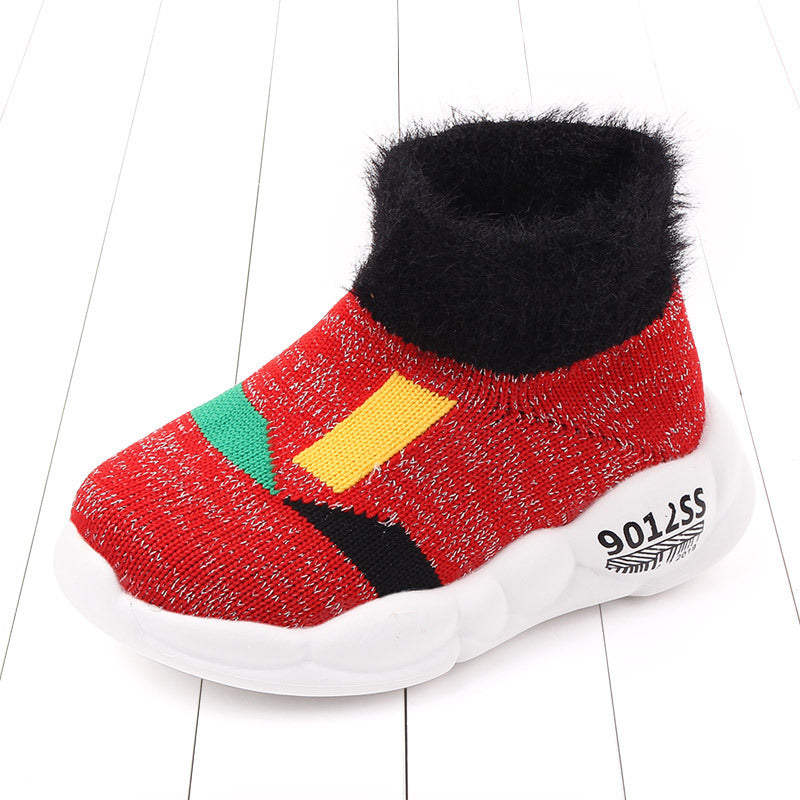 Zapatillas de niña de punto voladoras