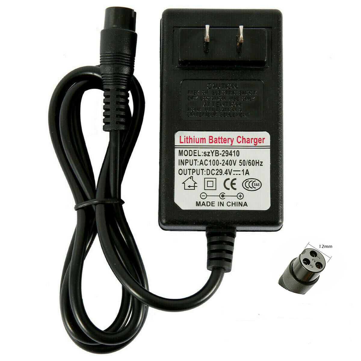Charger Balance Car 3-hole Auto