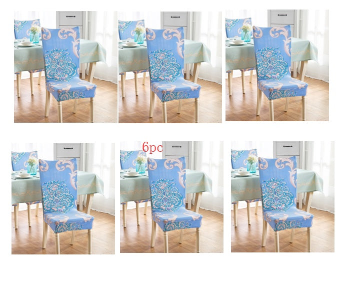 Funda de silla para el hogar, funda de silla de hotel, funda de silla para paquete, funda de silla elástica siamesa, funda de silla de oficina para ordenador