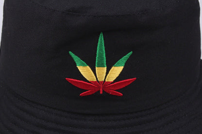 Men and Women Couples Beach Basin Hats Spring and Summer Foldable Letter Hats