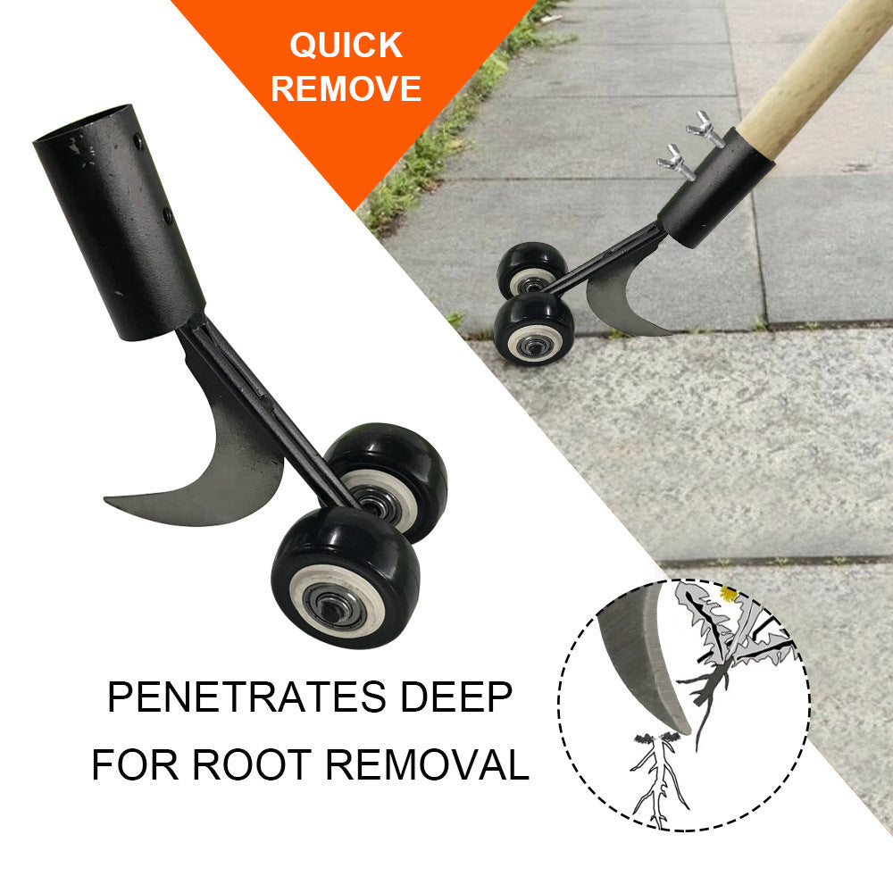 Outils de jardinage portables Désherbeur rapide pour tondeuse à gazon de cour