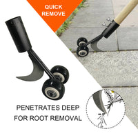 Outils de jardinage portables Désherbeur rapide pour tondeuse à gazon de cour