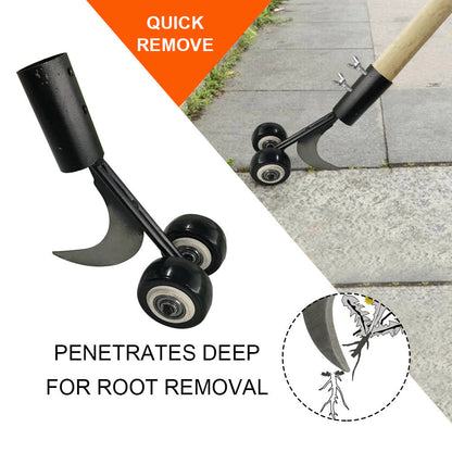 Outils de jardinage portables Désherbeur rapide pour tondeuse à gazon de cour