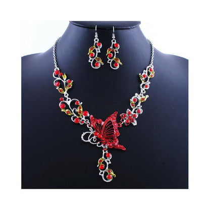 Dielian Flower Necklace Jewelry