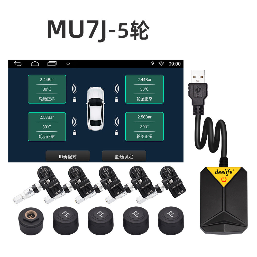 Monitor de presión de neumáticos Android para coche
