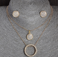 Jewelry Set Gold Women