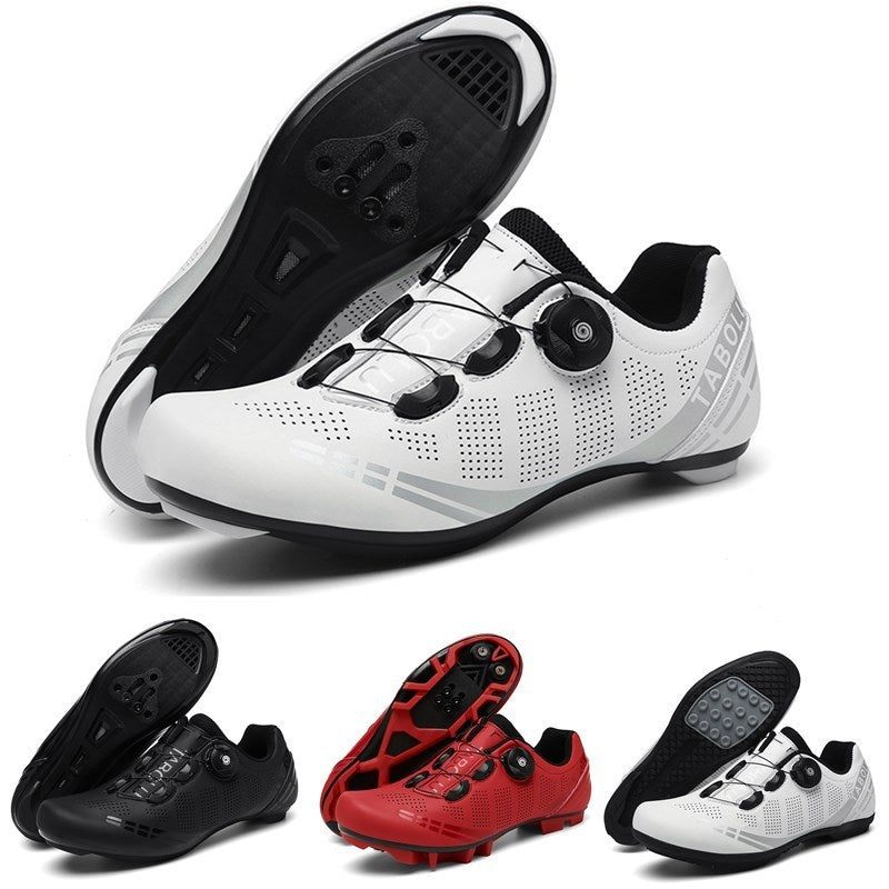 Zapatillas de Ciclismo Transpirables para Hombre, Zapatillas Deportivas de Bicicleta para Exteriores, Zapatillas de Ciclismo de Carretera con Calas para Mujer, Zapatillas Ciclismo