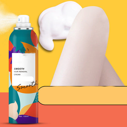 Hair Removal Spray Mousse – Fast & Gentle Full Body Depilatory