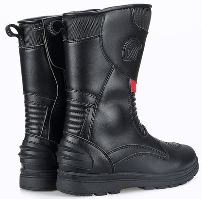 Motorcycle Brigade Equipment Wear-resistant Non-slip Waterproof Road Warm Cycling Shoes