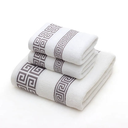 Three-Piece Towel Gift Set – 100% Cotton Bath & Hand Towels | Soft, Absorbent & Perfect for Gifting