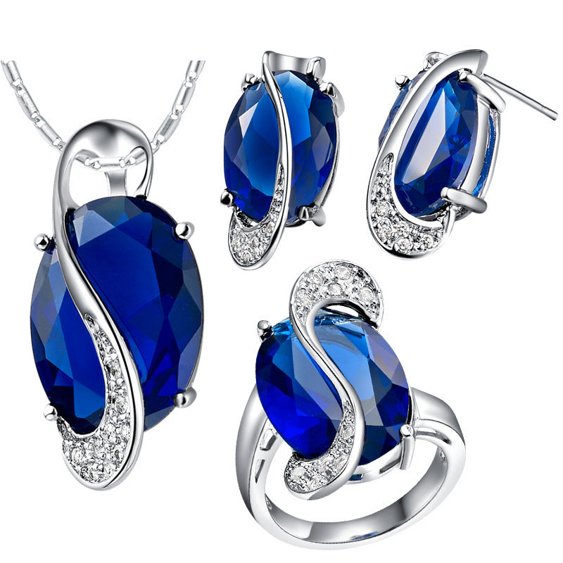 Luxeverdant Pear-cut Emerald Gold Jewelry