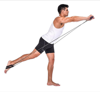Bandes de résistance de yoga Crossfit, corde de traction pour exercices, barre de Pilates portable pour entraînement en salle de sport, bandes élastiques