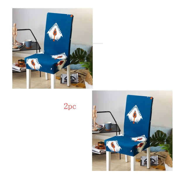Funda de silla para el hogar, funda de silla de hotel, funda de silla para paquete, funda de silla elástica siamesa, funda de silla de oficina para ordenador