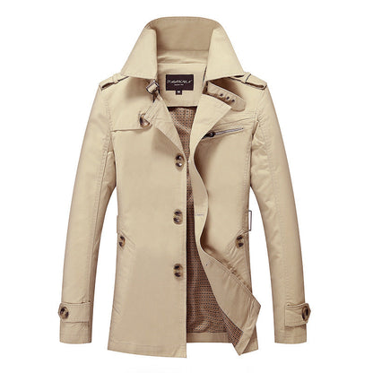 Blouson coupe-vent lavé homme printemps Mode coréenne veste homme Vêtements homme