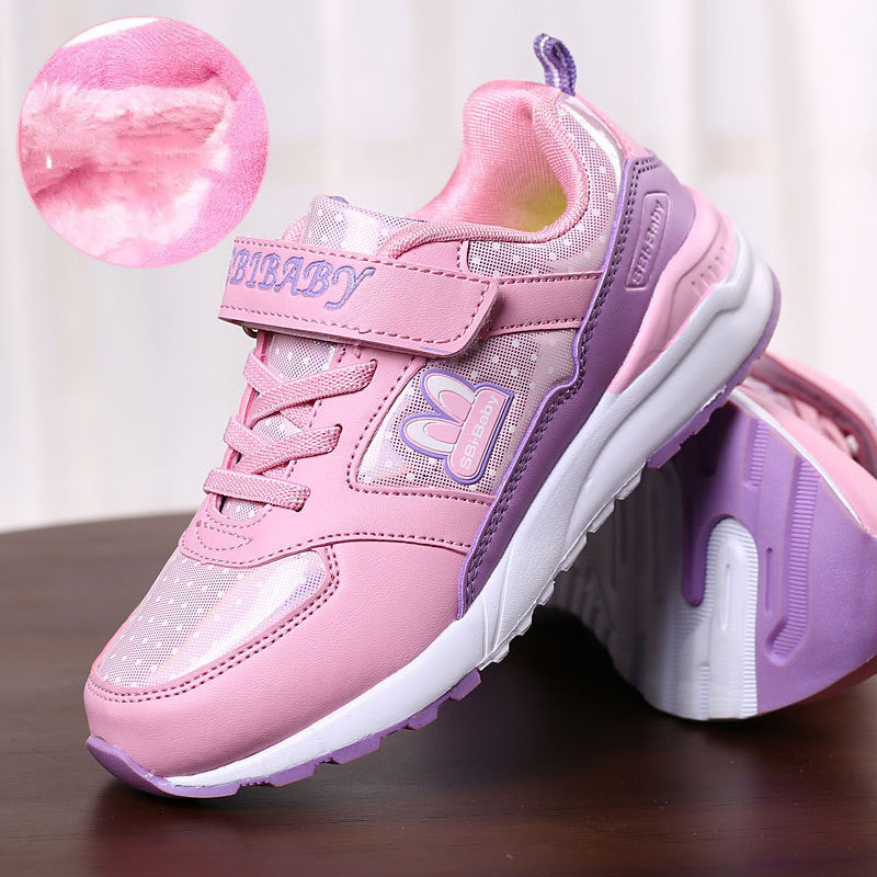 Chaussures décontractées roses tendance pour bébés filles