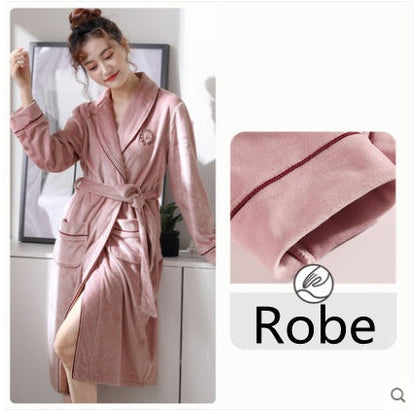 Robe unisexe d'hiver en velours de flanelle île de Bourgogne pour hommes et femmes