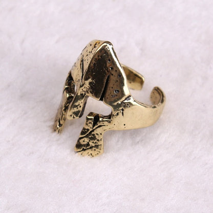 Spartan Hero Helmet Mask Rings
