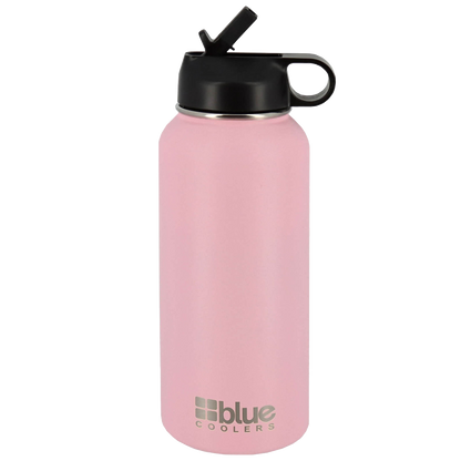 Drinkware - 32 oz. Steel Double-wall Vacuum Insulated Flask (Flip Top Lid)