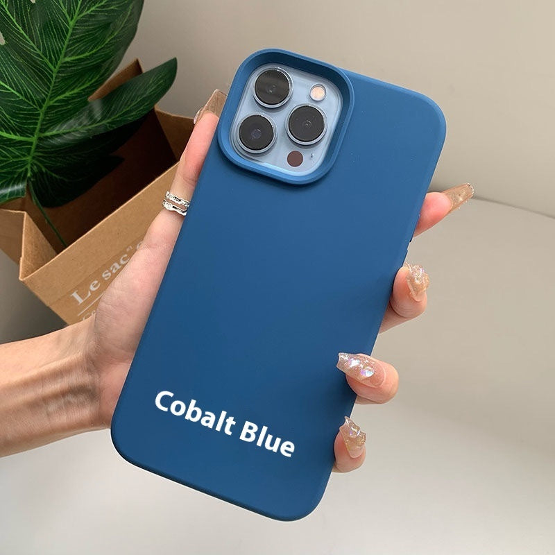 Liquid Silicone Full-Coverage iPhone 16 Case – Camera Protection, Anti-Fingerprint | 18 Colors