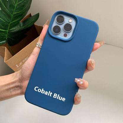Liquid Silicone Full-Coverage iPhone 16 Case – Camera Protection, Anti-Fingerprint | 18 Colors