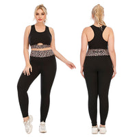 Tenues d'entraînement Grande Taille Vêtements de Yoga Moulants Pantalons Barbie Soutien-gorge de Sport