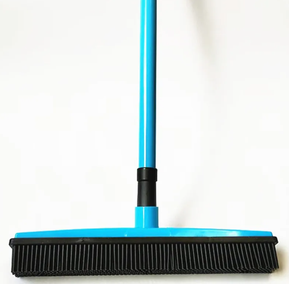 Pet Hair Removal Broom Mop – Advanced Fur Cleaning Tool with Washable Head | Hands-Free Home Cleaning