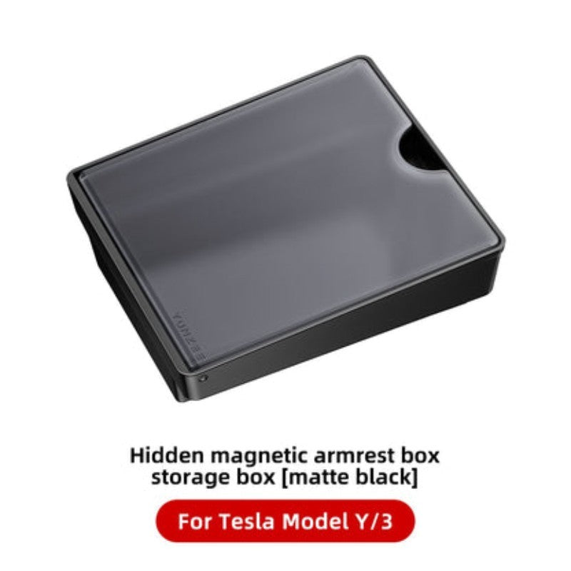 Aplicable a la caja de almacenamiento del reposabrazos de control central del Model3Y