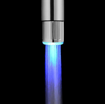 LED Temperature-Sensing Faucet Light – Color-Changing Water Safety Indicator