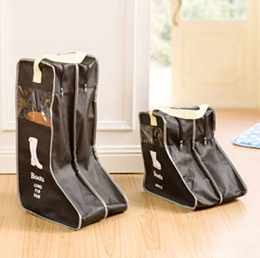 Bolsa de almacenamiento para botas visible a prueba de polvo para el hogar