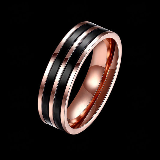 Bague homme en titane