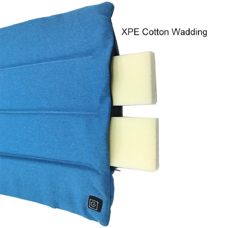 Cojín de asiento calefactable eléctrico para silla de oficina sedentaria