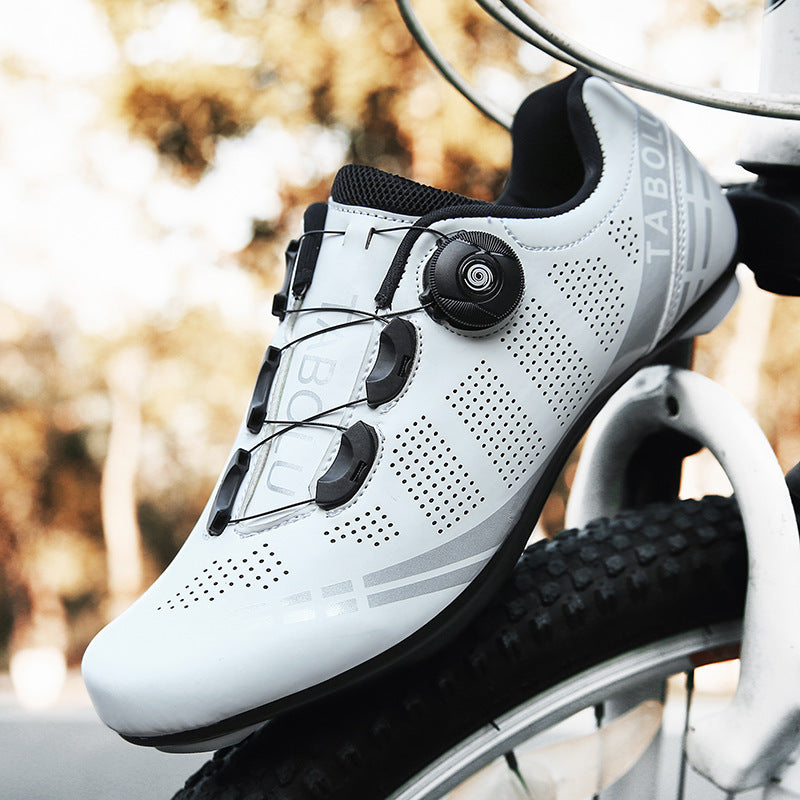 Zapatillas de Ciclismo Transpirables para Hombre, Zapatillas Deportivas de Bicicleta para Exteriores, Zapatillas de Ciclismo de Carretera con Calas para Mujer, Zapatillas Ciclismo