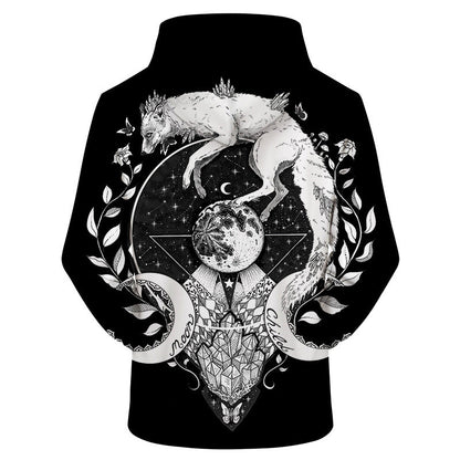 3D Print Wolf Hoody
