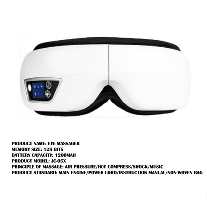 Electric Vibration Wireless Heating Eye Massager