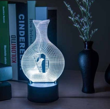 Veilleuse LED créative en 3D