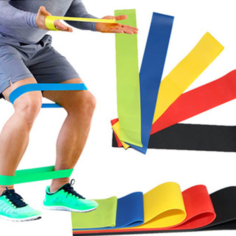 Juego de 11 piezas de cuerda elástica multifuncional TPE para fitness, cuerda de látex elástica, anillo de resistencia
