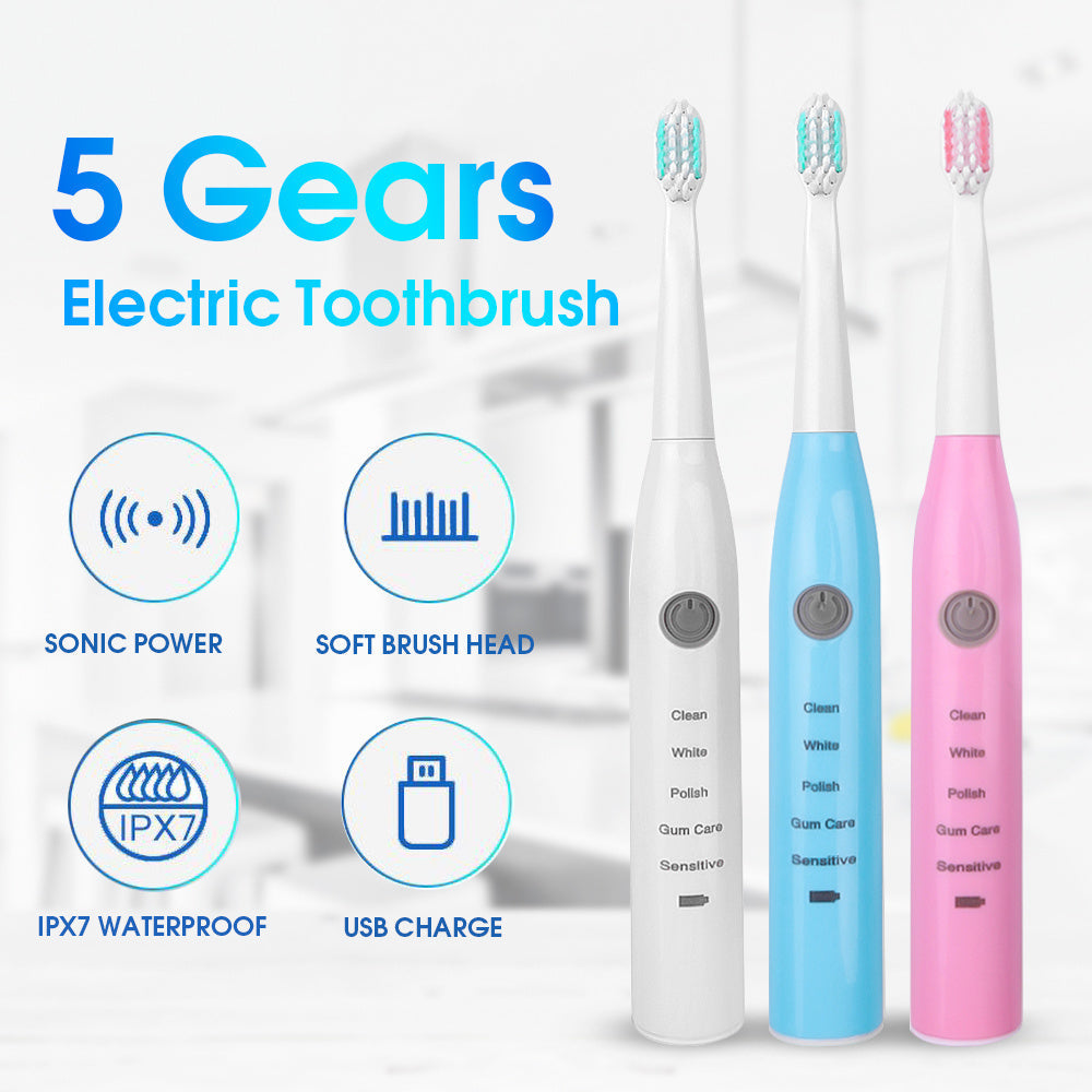 Cepillo de dientes eléctrico recargable
