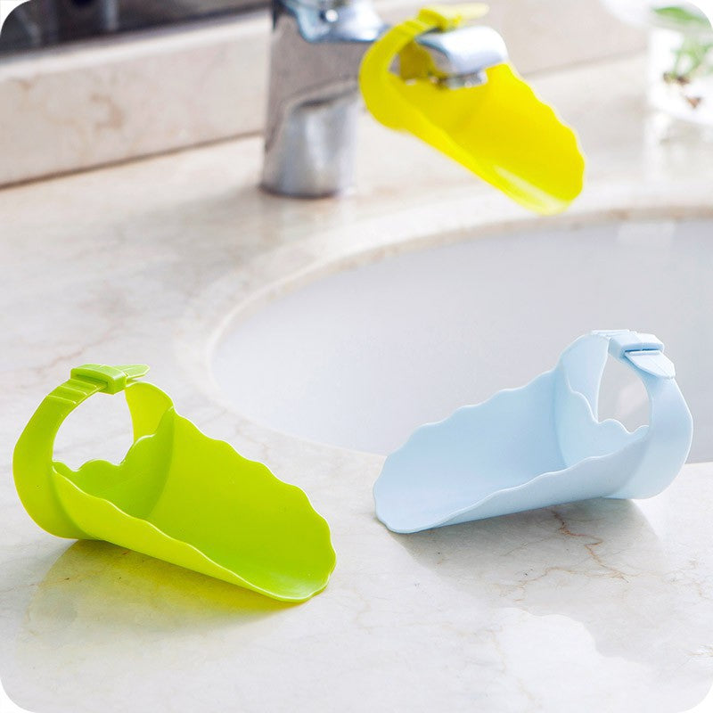 Prolongateur de robinet pour lavage des mains, guide d'évier, rallonge de robinet pour enfants, aide au lavage des mains.