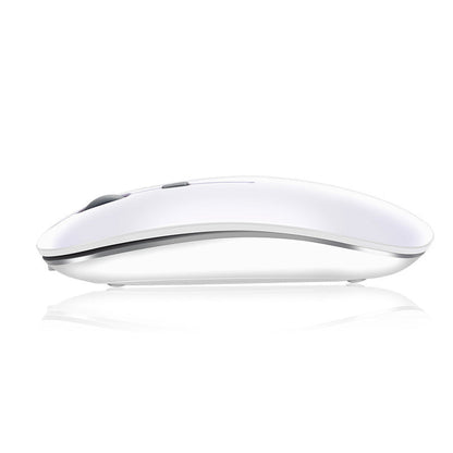Compatible con Apple, ratón inalámbrico Bluetooth para portátil recargable