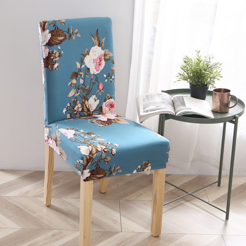Funda de silla para el hogar, funda de silla de hotel, funda de silla para paquete, funda de silla elástica siamesa, funda de silla de oficina para ordenador