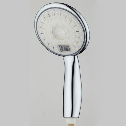 Pommeau de douche à affichage numérique à contrôle de température à trois couleurs pour nouveau produit haut de gamme