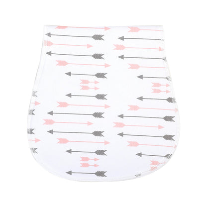 Children's breastfeeding and sweat-absorbent towel bib