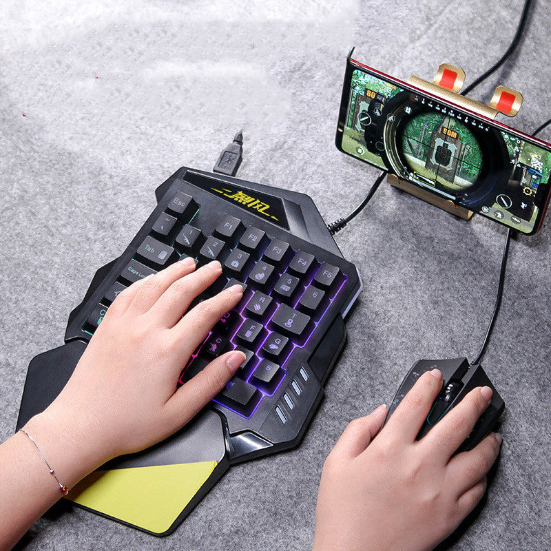Clavier Bluetooth sans fil avec assistance de jeu automatique Android universel