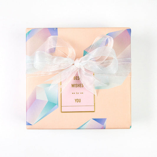 Papier cadeau d'anniversaire diamant
