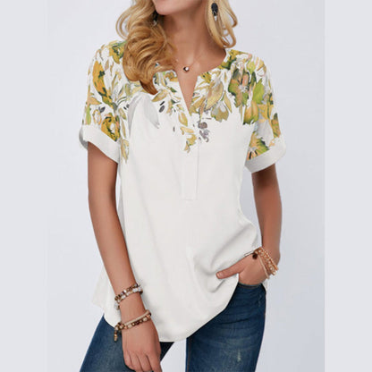 Top Plus Size Women's Short-sleeved T-shirt