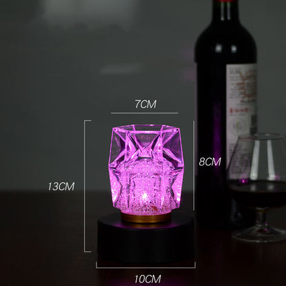 Bar Atmosphere Table Crystal Lamp Led LightsCharging