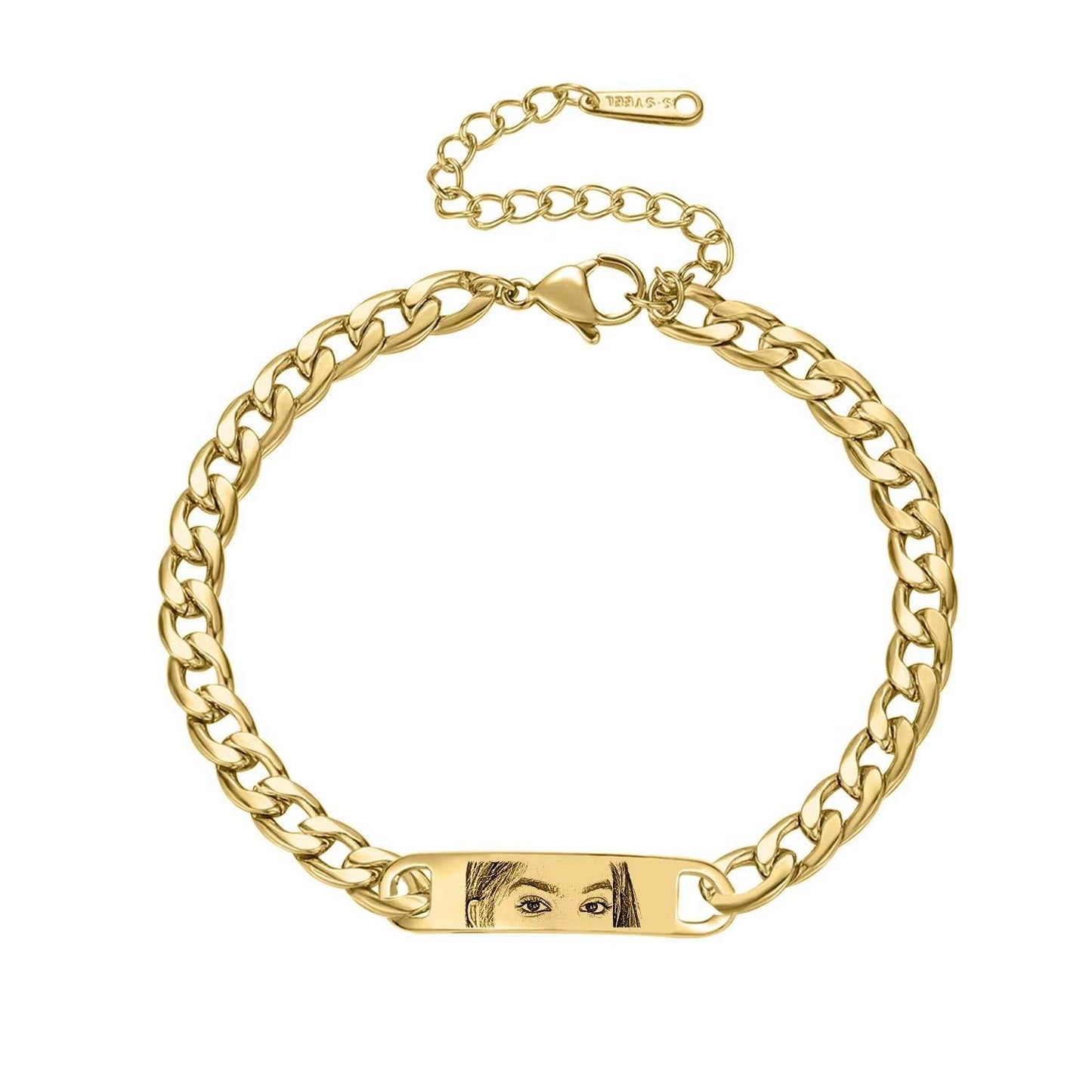 Soul Connect Eye Charm Bracelet – Personalized Keepsake Jewelry Gift for Women and Couples